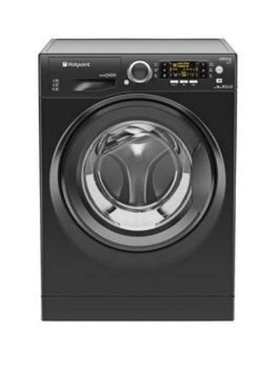 Hotpoint Ultima S-Line Rpd10457Jkk 1400 Spin, 10Kg Load Washing Machine - Black